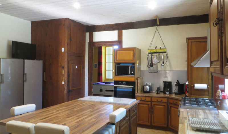 Cuisine avec îlot central