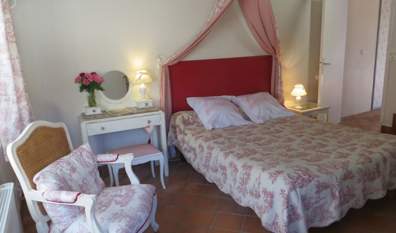 Une des chambres du domaine